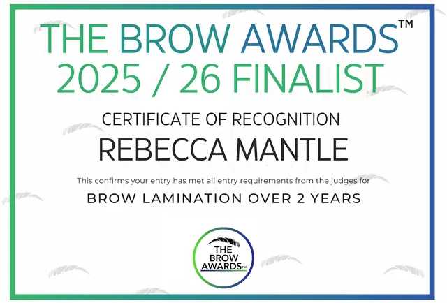 The Brow Awards 2025/26 Finalist